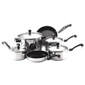 Stainless Steel 10 Piece Classic Cookware Set